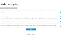 Tablet Screenshot of adult-video-gallery.blogspot.com