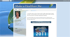 Desktop Screenshot of makeahealthierme.blogspot.com