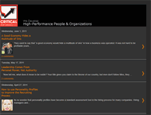 Tablet Screenshot of criticalperformancellc.blogspot.com