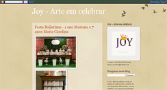 Desktop Screenshot of joyarteemcelebrar.blogspot.com