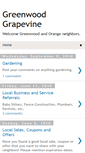 Mobile Screenshot of greenwoodgrapevine.blogspot.com