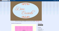 Desktop Screenshot of chocolate-doce-encanto.blogspot.com