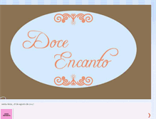 Tablet Screenshot of chocolate-doce-encanto.blogspot.com