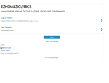 Tablet Screenshot of ezhomuziczips.blogspot.com