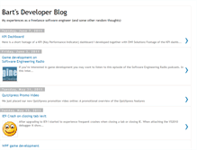 Tablet Screenshot of bartsdeveloperblog.blogspot.com
