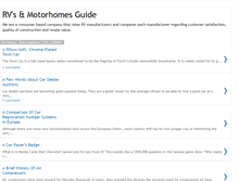 Tablet Screenshot of motorhomes123.blogspot.com