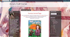 Desktop Screenshot of annas-craftcorner.blogspot.com