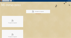 Desktop Screenshot of micurso2011.blogspot.com