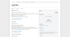 Desktop Screenshot of coolitbox.blogspot.com
