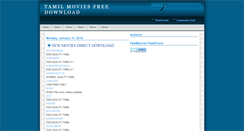 Desktop Screenshot of dvdtamilmoviefree.blogspot.com