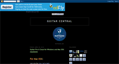 Desktop Screenshot of guitaristscentral.blogspot.com