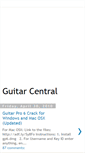 Mobile Screenshot of guitaristscentral.blogspot.com