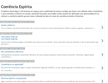 Tablet Screenshot of coerenciaespirita.blogspot.com