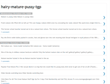 Tablet Screenshot of hairy-mature-pussy-tgp.blogspot.com