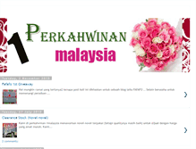 Tablet Screenshot of perkahwinan-1malaysia.blogspot.com