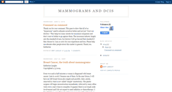 Desktop Screenshot of mammogramsanddcis.blogspot.com