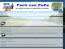 Tablet Screenshot of facilconpepe.blogspot.com