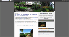 Desktop Screenshot of fijiadventuretravel.blogspot.com