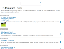 Tablet Screenshot of fijiadventuretravel.blogspot.com