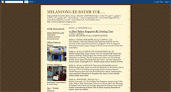 Desktop Screenshot of melancongbatam.blogspot.com