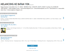 Tablet Screenshot of melancongbatam.blogspot.com