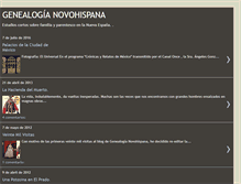 Tablet Screenshot of genealogianovohispana.blogspot.com