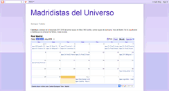 Desktop Screenshot of madridistasdeluniverso.blogspot.com