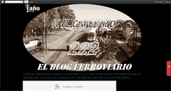 Desktop Screenshot of kilometrodosveintidos.blogspot.com