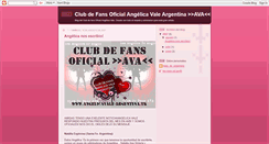 Desktop Screenshot of angelicavaleargentina.blogspot.com