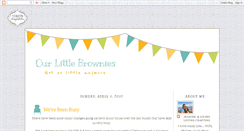 Desktop Screenshot of alittlebrownie.blogspot.com