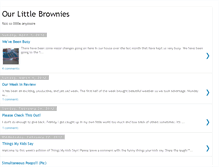 Tablet Screenshot of alittlebrownie.blogspot.com
