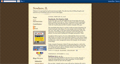 Desktop Screenshot of nowhereil.blogspot.com