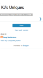 Mobile Screenshot of kjsuniques.blogspot.com