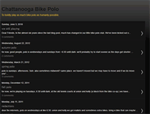 Tablet Screenshot of chattanoogabikepolo.blogspot.com