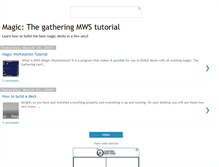 Tablet Screenshot of mwsguide.blogspot.com