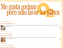 Tablet Screenshot of lapinchecocinera.blogspot.com