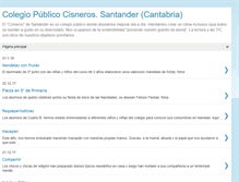 Tablet Screenshot of colegiocisneros.blogspot.com