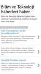 Mobile Screenshot of bilim-teknoloji-haber.blogspot.com