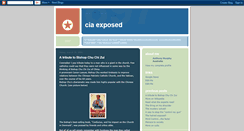 Desktop Screenshot of cia-exposed.blogspot.com