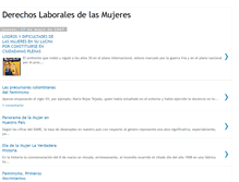 Tablet Screenshot of mujerlaboral.blogspot.com