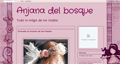 Desktop Screenshot of anjanadelbosque.blogspot.com