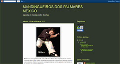 Desktop Screenshot of mandingueirosdospalmares.blogspot.com