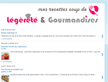 Tablet Screenshot of legereteetgourmandises.blogspot.com