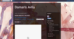 Desktop Screenshot of damarisavila.blogspot.com