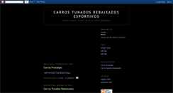 Desktop Screenshot of carrostunadosrebaixados.blogspot.com