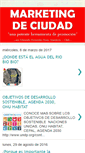 Mobile Screenshot of marketingdeciudad.blogspot.com