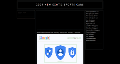 Desktop Screenshot of exotic-sports-cars-super.blogspot.com