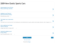 Tablet Screenshot of exotic-sports-cars-super.blogspot.com