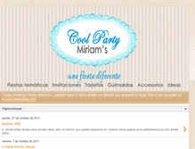 Tablet Screenshot of coolpartymiriams.blogspot.com