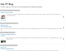 Tablet Screenshot of ict-beratungsstelle.blogspot.com